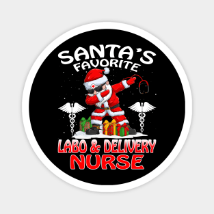 Santas Favorite Labor And Delivery Nurse Christmas Magnet